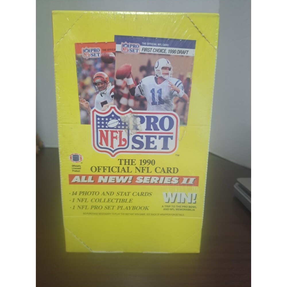 1990 NFL Pro Set Football Cards Series II Factory Sealed